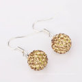 Boucles d&#39;oreilles Shamballa brillantes Boucles d&#39;oreilles chinoises